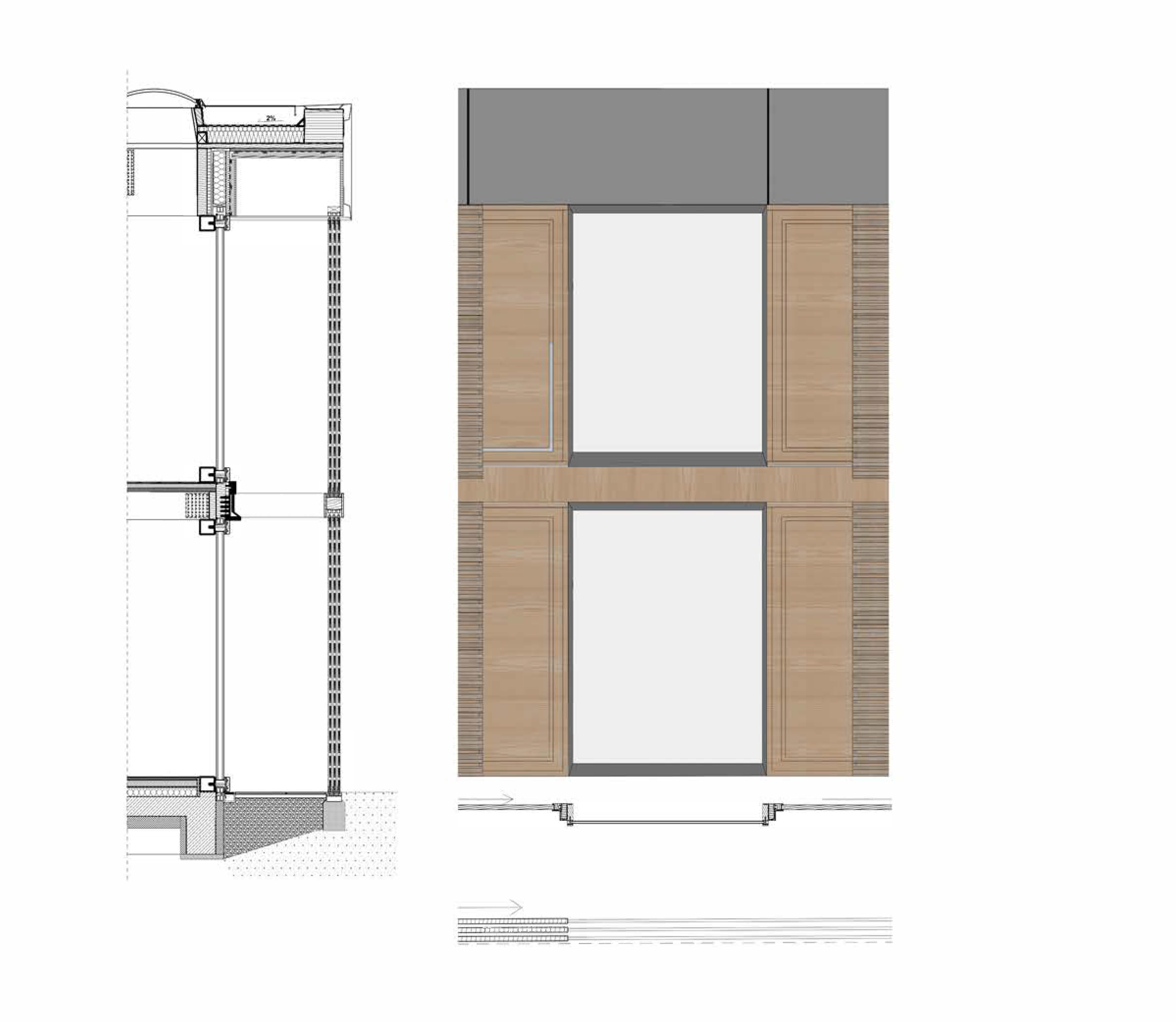 WoodWork Fassadenschnitt